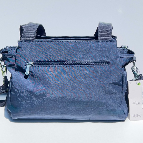 🆕 NWT Kipling Elysia Shoulder/Crossbody Bag in Blue Bleu 2 - Picture 4 of 10